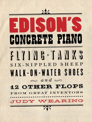 cover image of Edison's Concrete Piano
